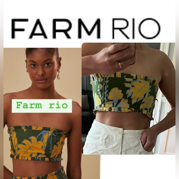 NWT FARM RIO Green Foliage Sketch Crop Top size L
🚨FIRM PRICE NO DISCOUNT - Picture 1 of 10